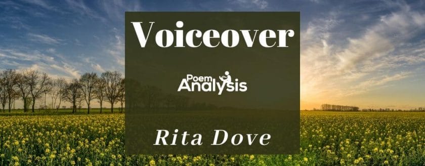 Voiceover by Rita Dove