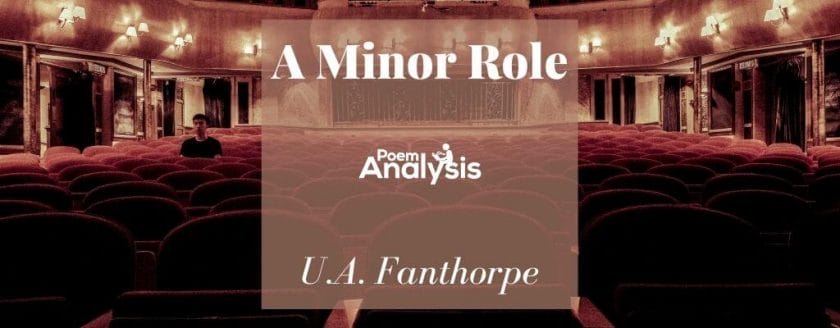 A Minor Role by U.A. Fanthorpe