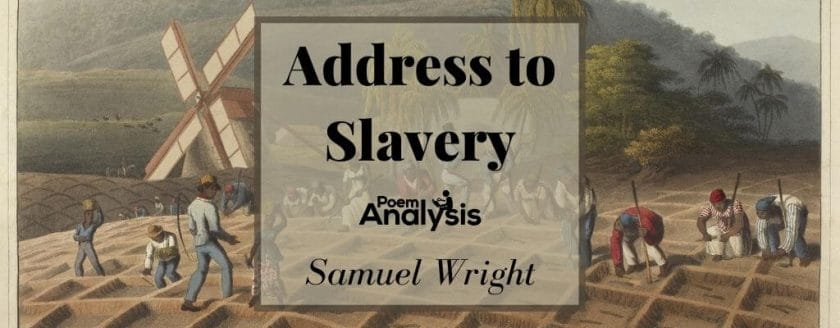 Address to Slavery by Samuel Wright