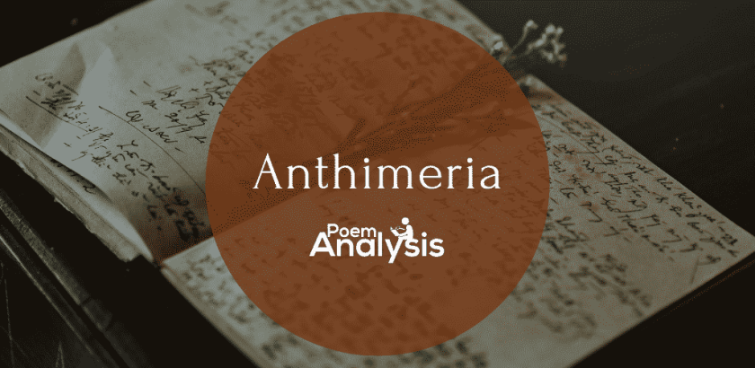 Anthimeria definition and examples