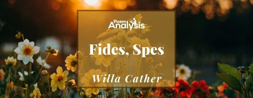 Fides, Spes by Willa Cather