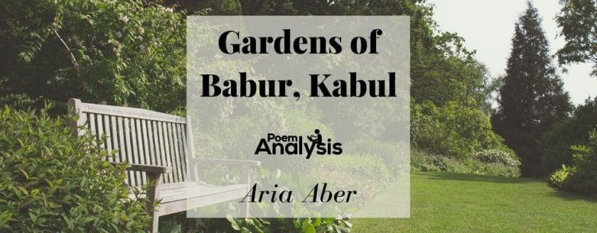 Gardens of Babur, Kabul by Aria Aber