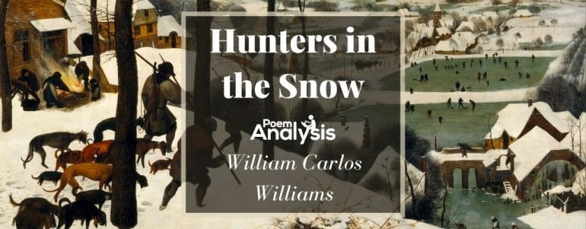 Hunters in the Snow by William Carlos Williams