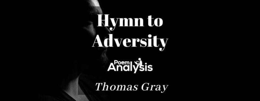 Hymn to Adversity by Thomas Gray