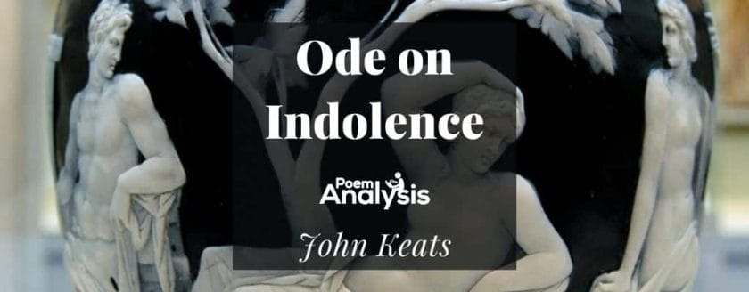 Ode on Indolence by John Keats