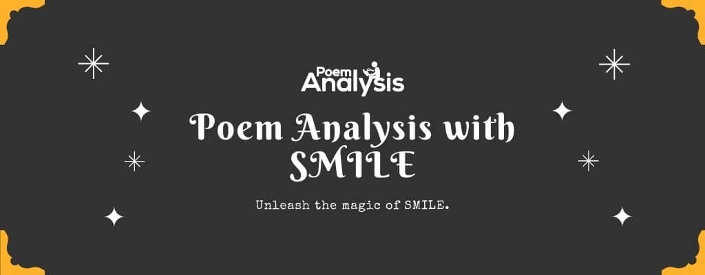 what is the first step in analyzing a poem