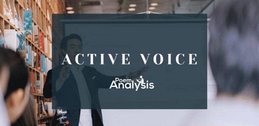 Active Voice definition and examples