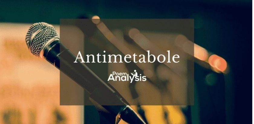 Antimetabole definition and examples