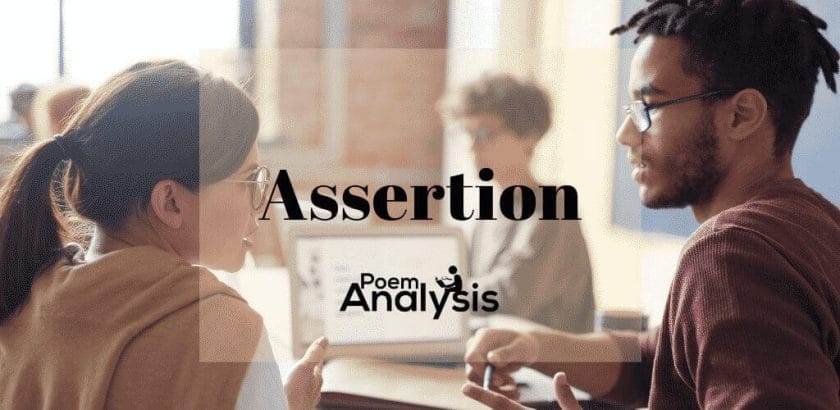 Assertion definition and examples