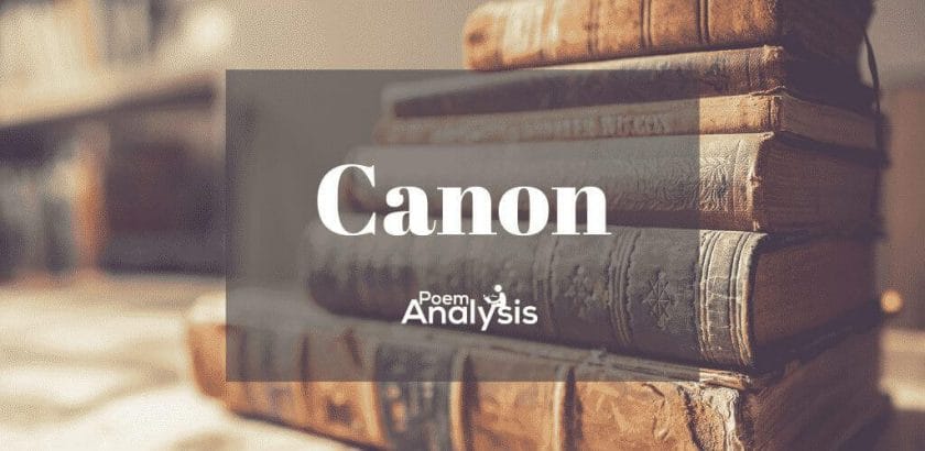 Canon definition and examples