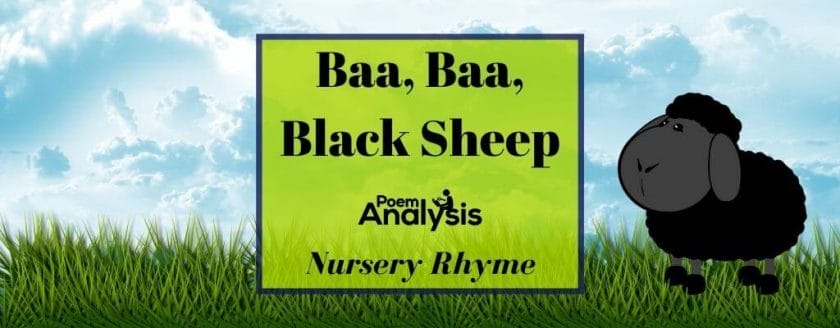 Baa, Baa, Black Sheep nursery rhyme