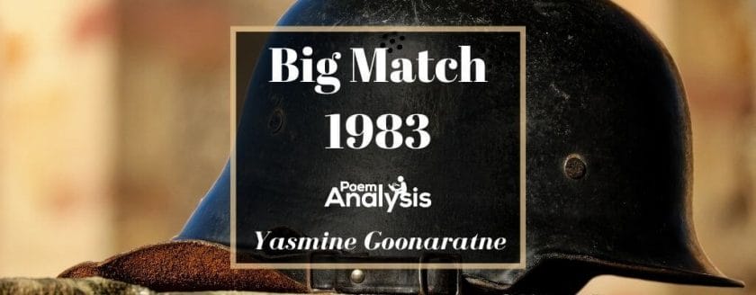Big Match 1983 by Yasmine Goonaratne