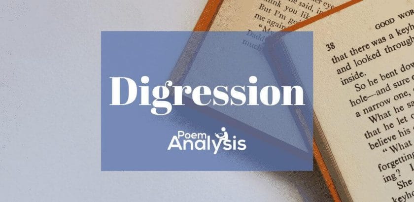 Digression definition and examples