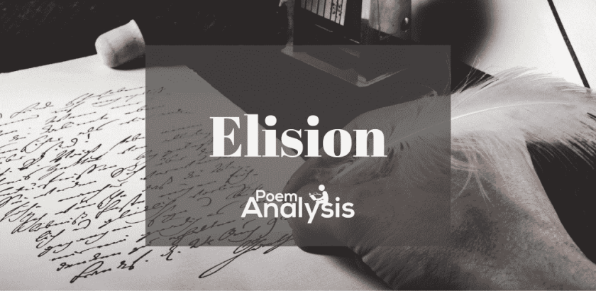 Elision definition and examples