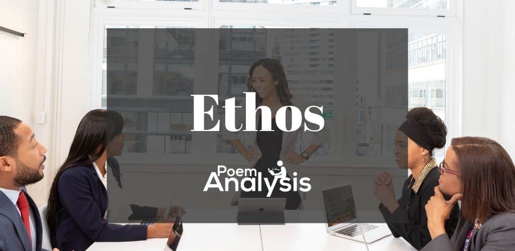 Ethos - Definition and Examples - Poem Analysis