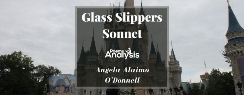 Glass Slippers Sonnet by Angela Alaimo O’Donnell