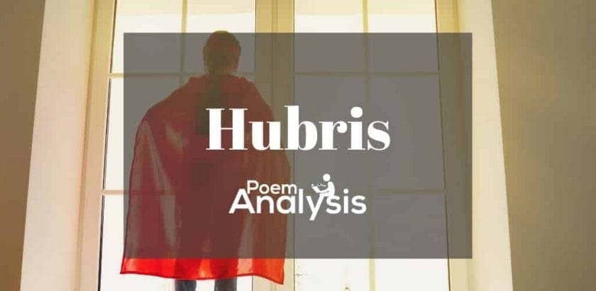 Hubris definition and examples
