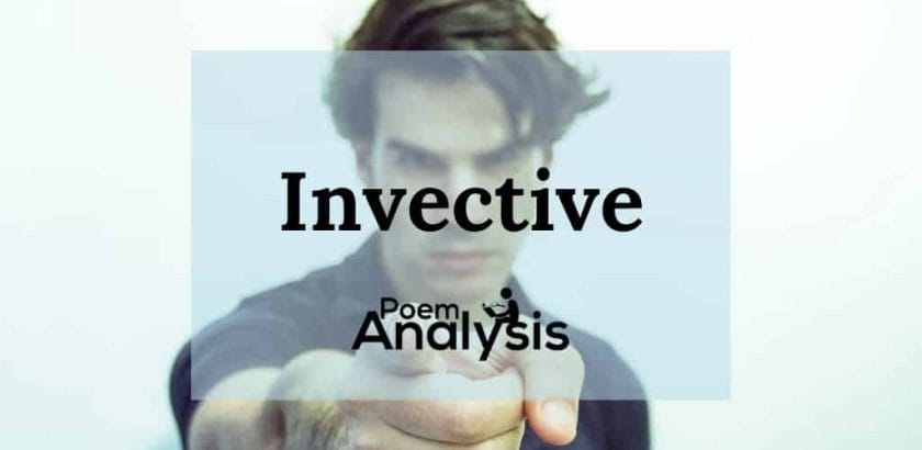 Invective definition and examples