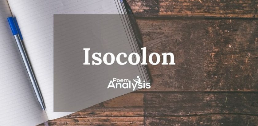 Isocolon definition and examples