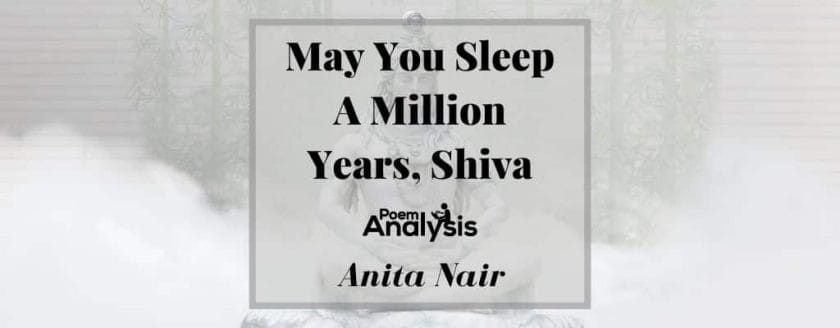 May You Sleep A Million Years, Shiva by Anita Nair