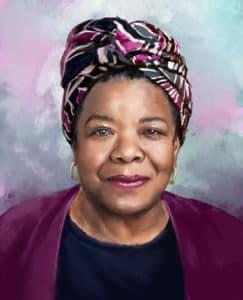 Maya Angelou Portrait