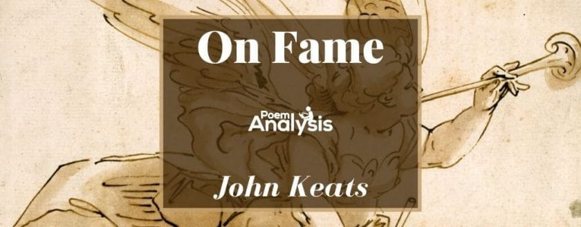 On Fame by John Keats