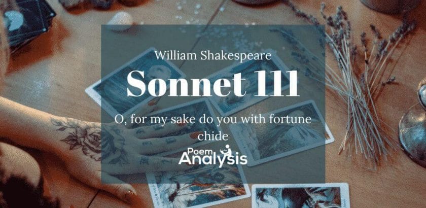 Sonnet 111 by William Shakespeare