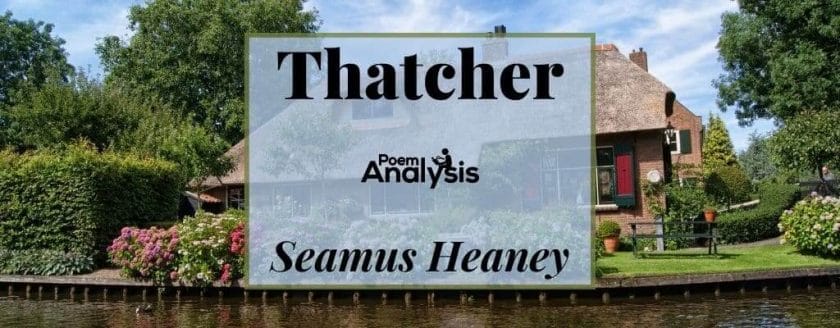 Thatcher by Seamus Heaney