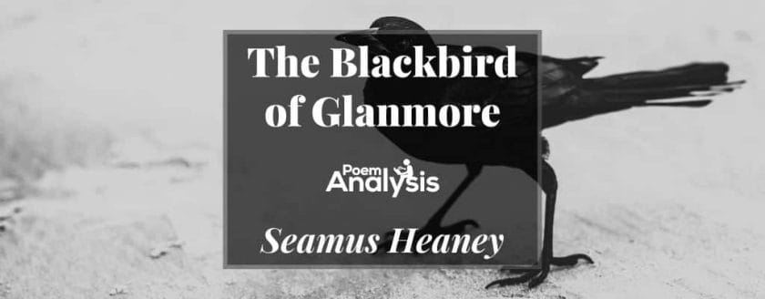 The Blackbird of Glanmore by Seamus Heaney