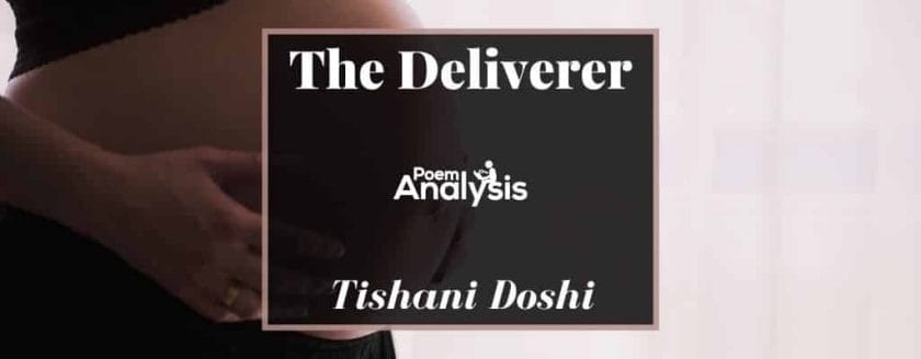 The Deliverer by Tishani Doshi