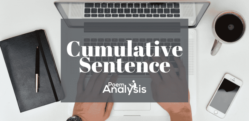 Cumulative Sentence definition and examples