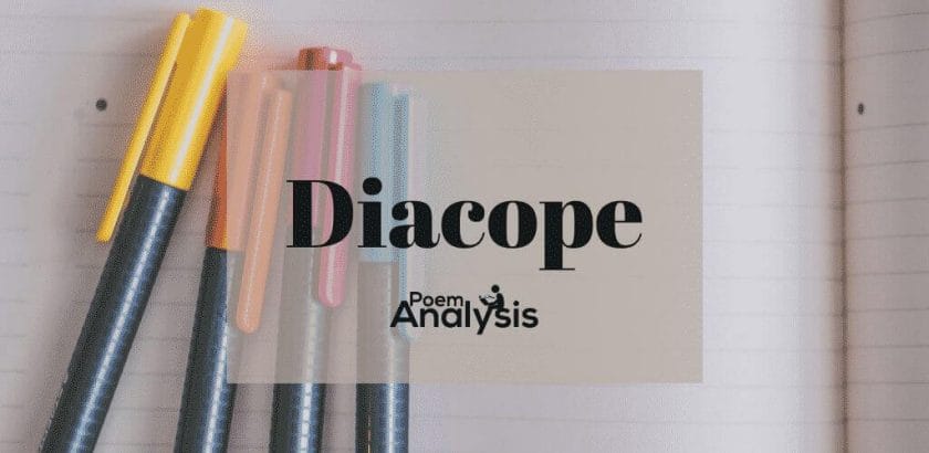 Diacope definition and examples