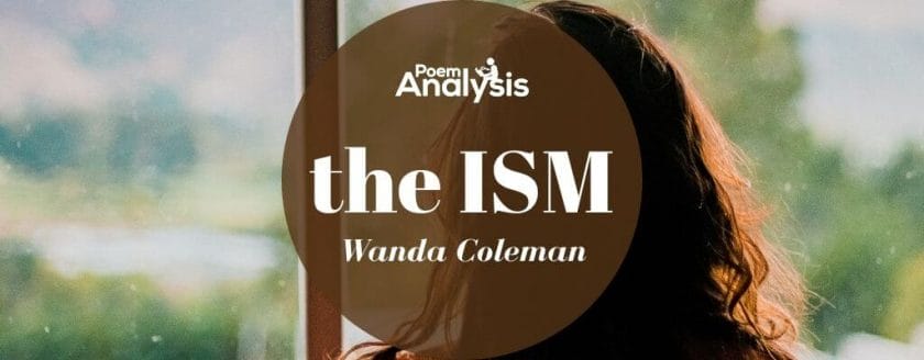 the ISM by Wanda Coleman