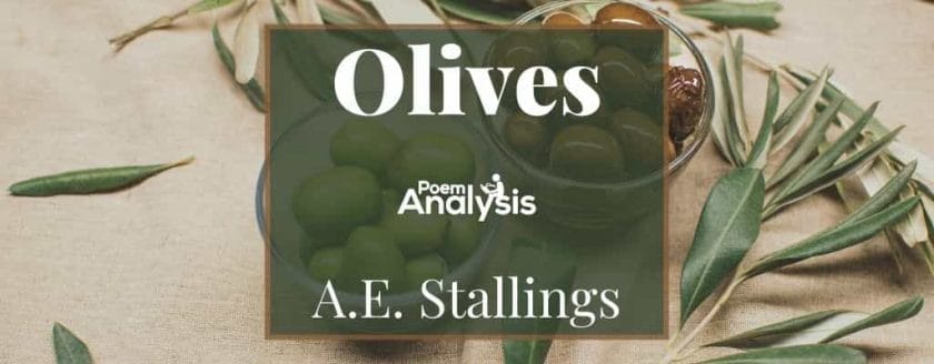 Olives by A.E. Stallings