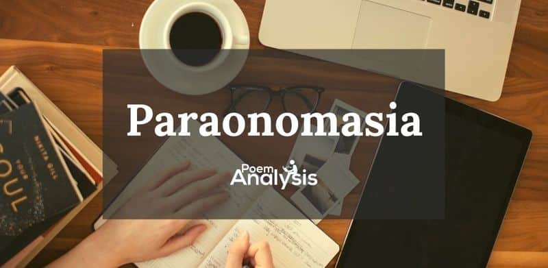 Paronomasia definition and examples