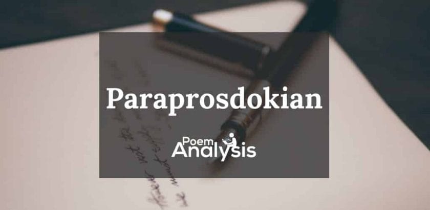 Paraprosdokian definition and examples