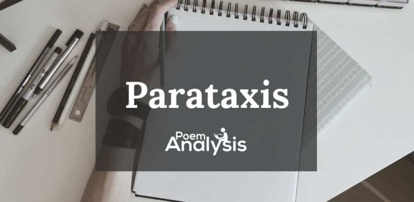 Parataxis definition and examples