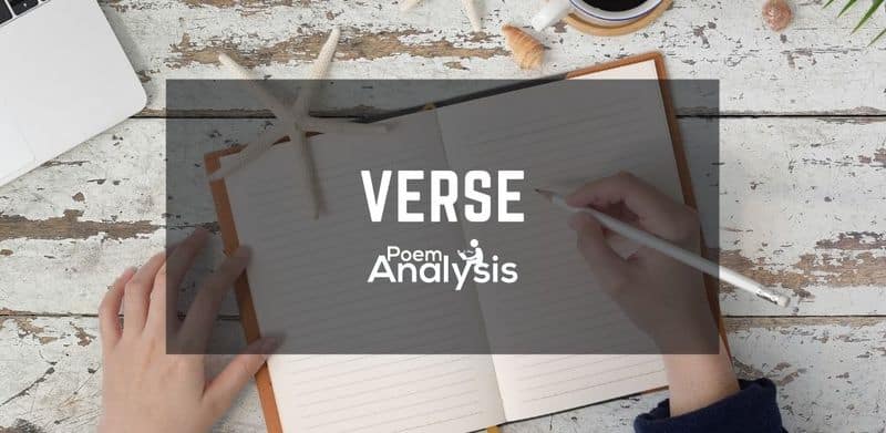 Verse in poetry definition and examples