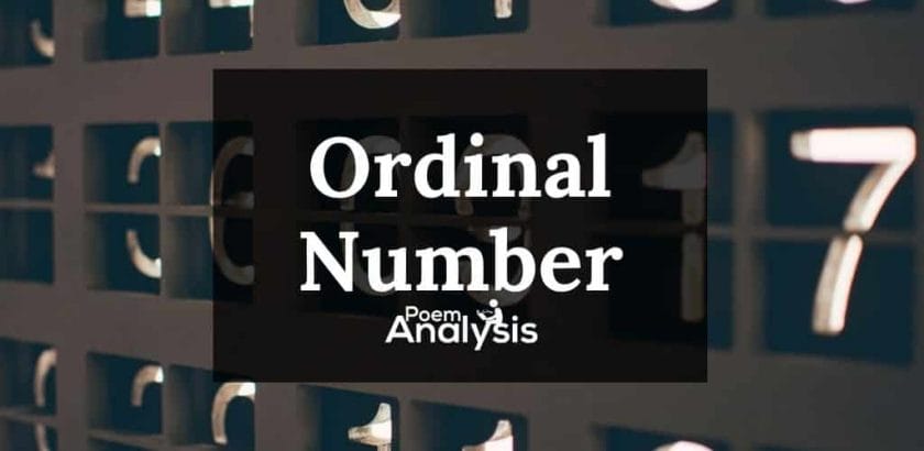 Ordinal Number definition and examples