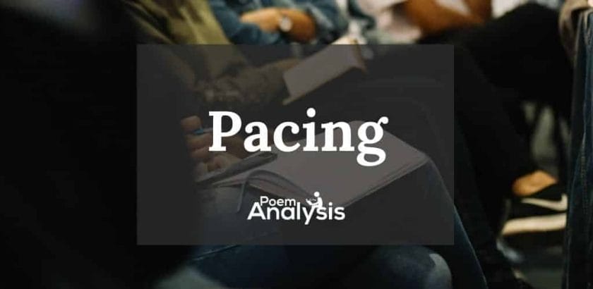 Pacing definition and examples in literature