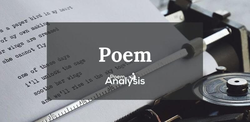 Poem definition, types, and examples