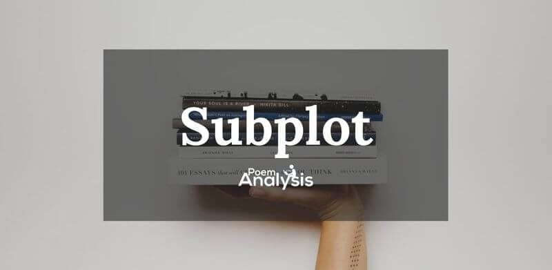 Subplot in literation definition and examples