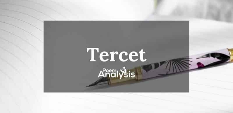 Tercet definition and examples