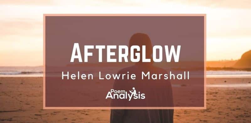 Afterglow by Helen Lowrie Marshall