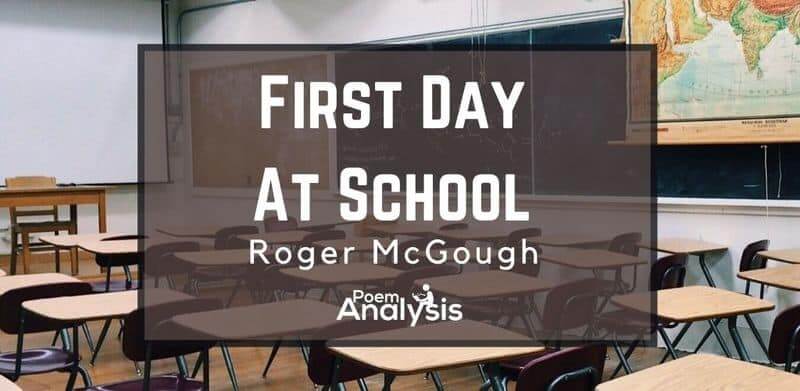 First Day At School by Roger McGough