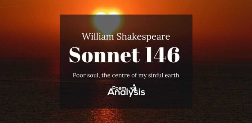 Sonnet 146 by William Shakespeare