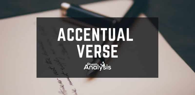 Accentual Verse definition and examples