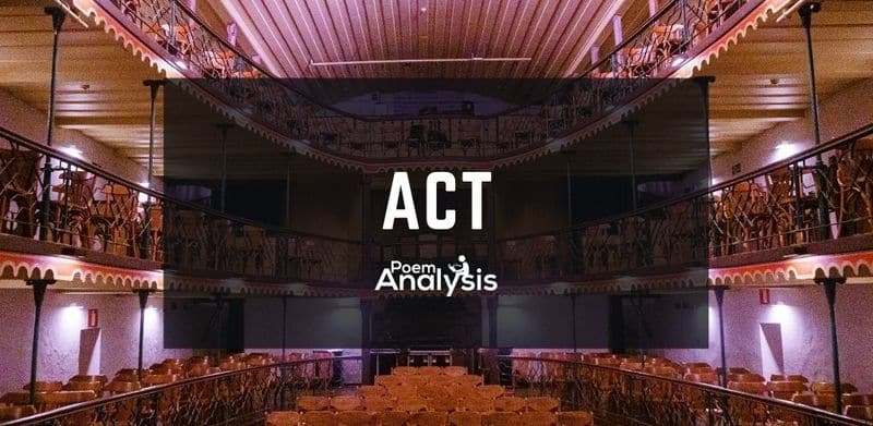 Act definition and examples