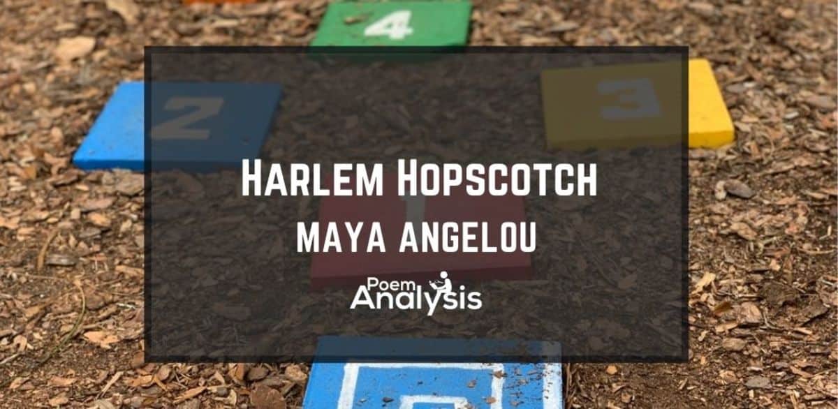Harlem Hopscotch By Maya Angelou Poem Analysis
