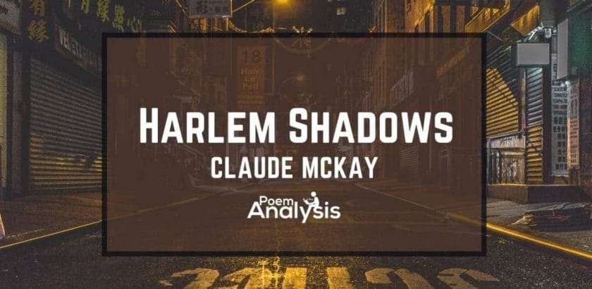 Harlem Shadows by Claude McKay